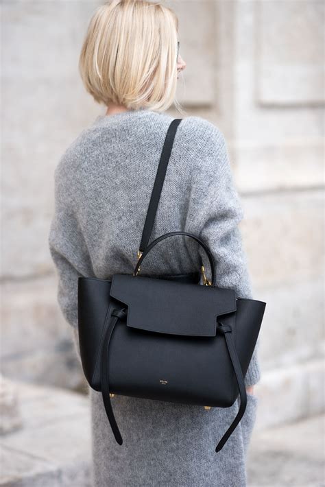 celine bag small classic|celine belt bag street style.